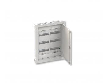 Rozvodnica oceoplechov pre zapusten mont ABB CU24R, IP 30, 72 modulov (3x24)