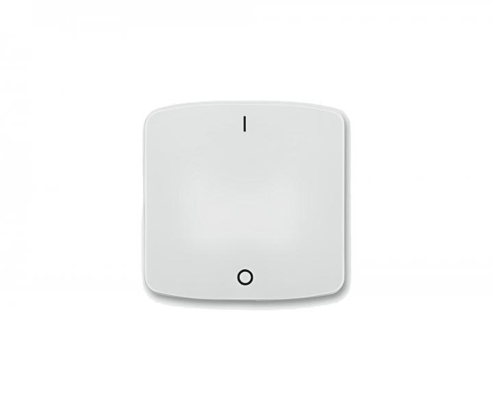 Kryt sp�na�a jednoduch� ABB Tango 3558A-A932 S, s potla�ou - �ed�