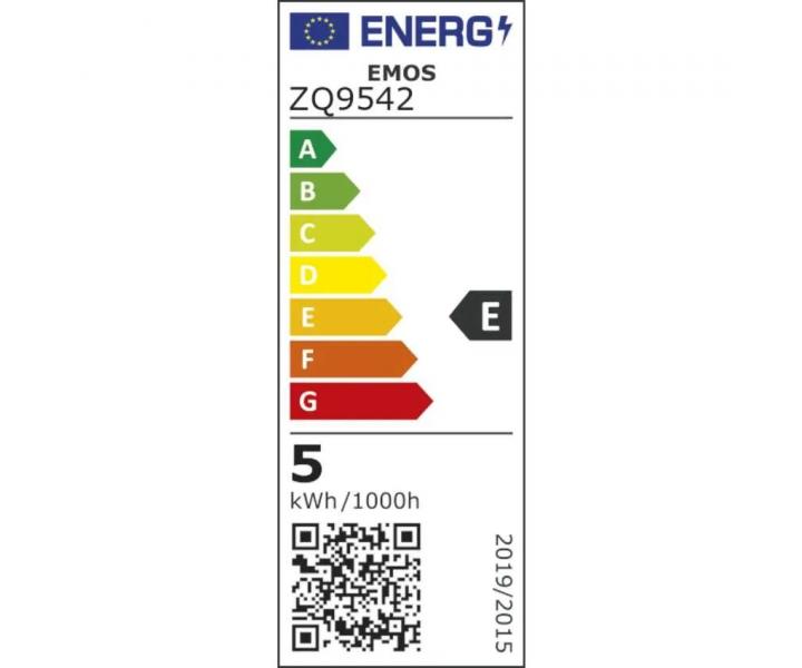 LED iarovka Emos Classic JC ZQ9542, G9, 4,2 W (40 W), tepl biela