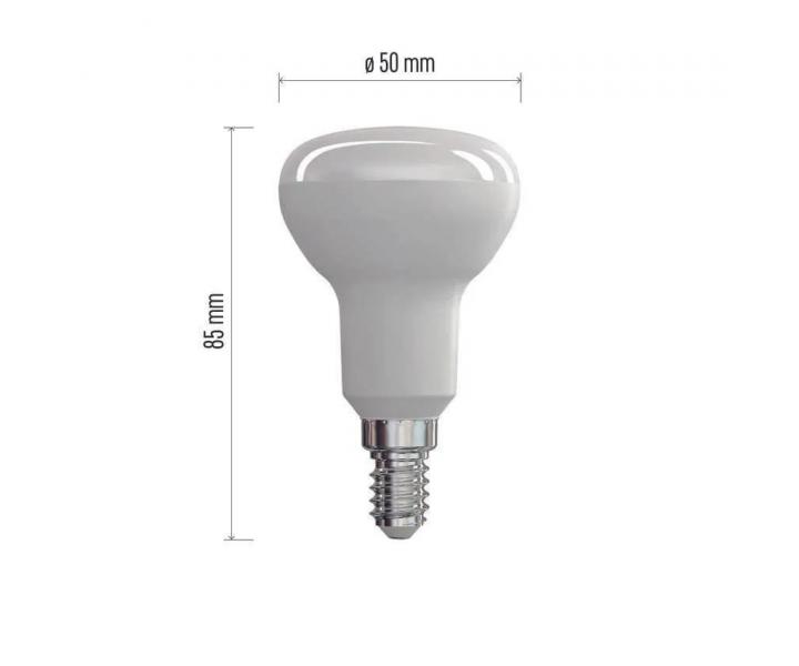 LED iarovka Emos Classic R50 ZQ7221, E14, 4 W (39 W), neutrln biela