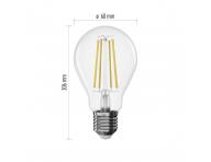 LED iarovka Emos Filament A60 ZF5154D, E27, 7,5 W (75 W), tepl biela - stmievaeln