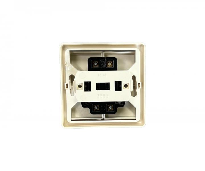 Spna kompletn dvojit ABB Classic 3553-51289 B2, radenie 6+1 - biely