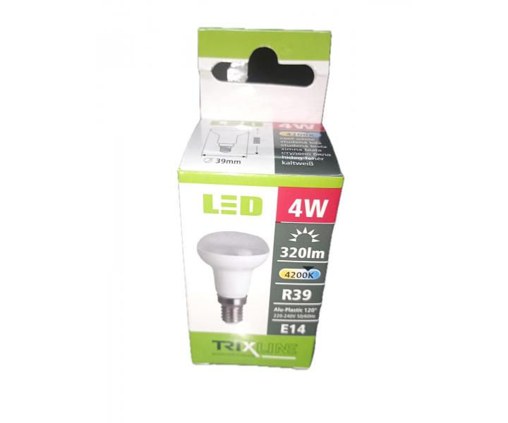 LED iarovka Trixline, E14, 4 W, R39, 4200k