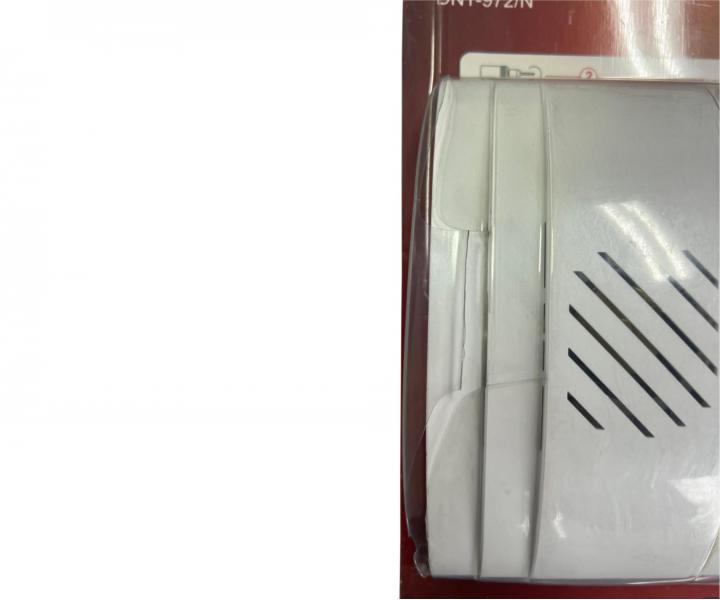 Domov� zvon�ek Zamel Tres Bell DNT-972/N, IP20, 8 V AC, biela - II. akos� - po�koden� obal