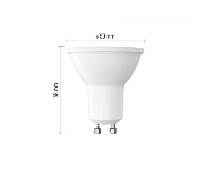 LED iarovka Emos Classic MR16 ZQ8E12.3, GU10, 3 W (32 W), tepl biela - 1 ks
