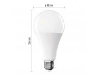 LED iarovka Emos Classic A80, E27, 20 W (150 W), neutrln biela