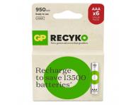 Nabjacie batrie GP ReCyko 950 AAA (HR03) - 6 ks