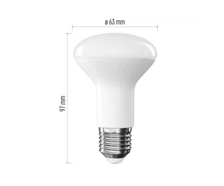 LED �iarovka Emos Classic R63 ZQ7E41, E27, 7 W (60 W), tepl� biela