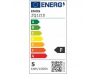 LED iarovka Emos Classic ZQ1210, E14, 4,1 W (32 W), tepl biela