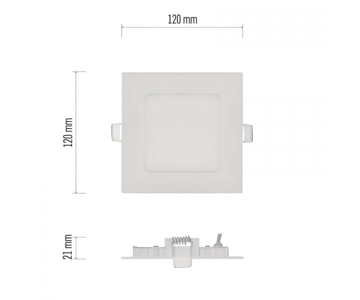 tvorcov vstavan LED svietidlo Emos Nexxo ZD2125, 7 W, neutrln biela