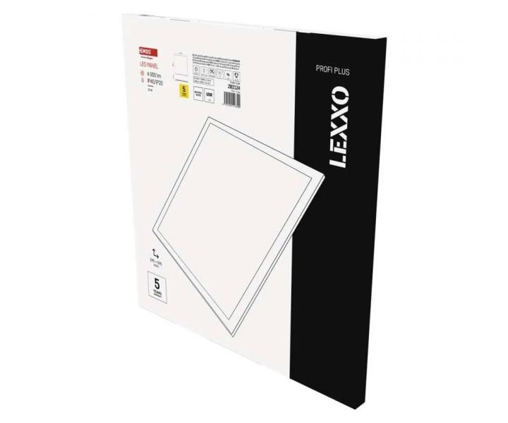 tvorcov vstavan LED panel Emos Lexxo backlit ZB2124, biely, 30 W - neutrln biela UGR