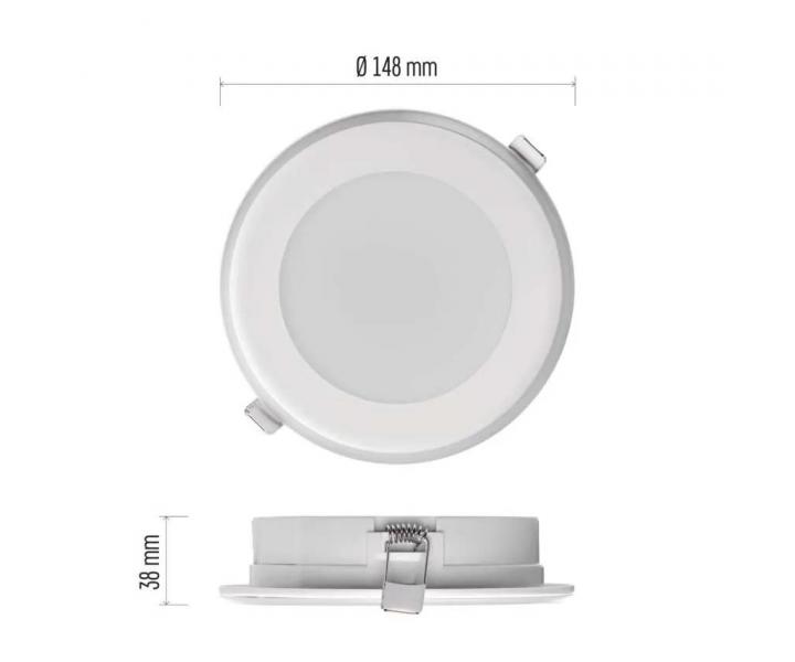 Kruhov podhadov LED svietidlo Emos Extensio ZD1322, 13 W, neutrln biela
