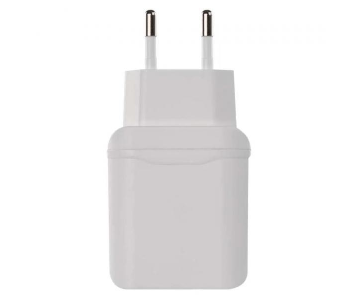 Univerzlny nabjac USB adaptr Emos Quick 3A (18 W) biely