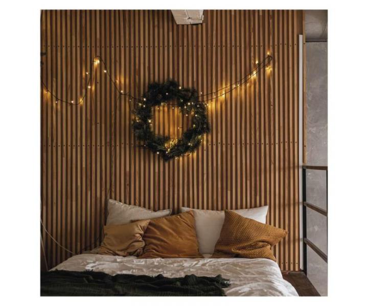 LED vianon reaz, 4 m, vonkaj aj vntorn, tepl biela, asova Emos D4AW01