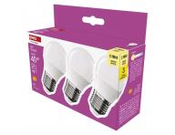 LED iarovka Emos Classic Mini Globe ZQ6E21.3, E27, 4,2 W (40W), tepl biela - 1 ks
