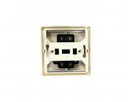 Spna kompletn dvojit ABB Classic 3553-51289 B2, radenie 6+1 - biely