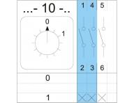Vestavn� va�kov� sp�na� Apator 4G10-10-U, 3-p�l, 10 A