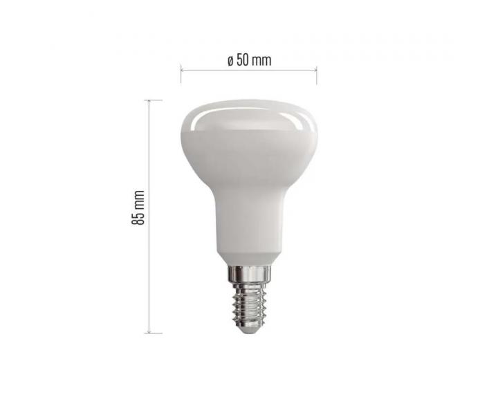LED iarovka Emos Classic R50 ZQ7220, E14, 4 W (39 W), tepl biela