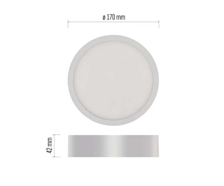 Kruhov prsaden LED svietidlo Emos Nexxo ZM5133, 12,5 W, tepl/neutrlna biela