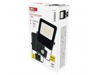 LED reflektor s pohybovm idlem Emos Visio ZS2933, IP54, 30 W, ierny - neutrln biela