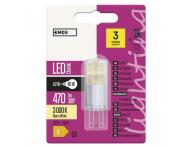 LED iarovka Emos Classic JC ZQ9542, G9, 4,2 W (40 W), tepl biela