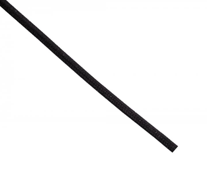 Kbel CYSY H05VV-F 2x0,5 Precon, opleten, ierny - 1 meter
