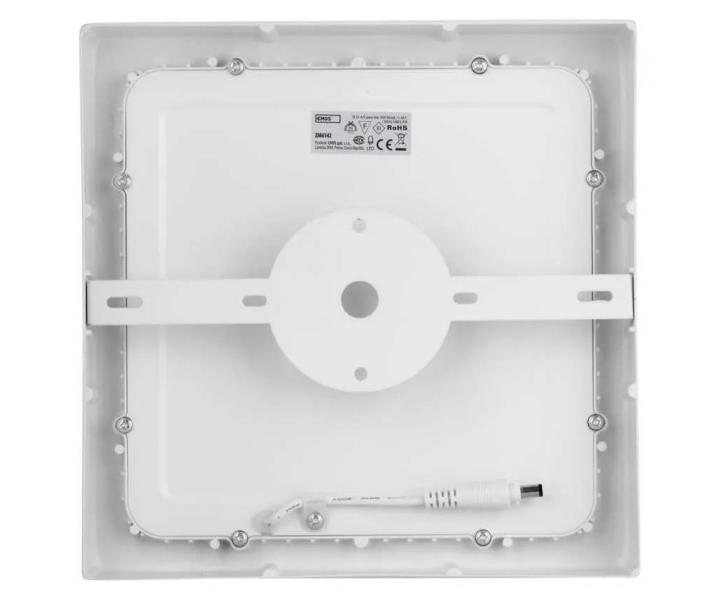 tvorcov priamo montovan LED svietidlo Emos Profi ZM6142, 18 W, neutrln biela