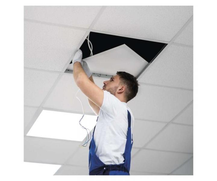 tvorcov vstavan LED panel Emos Maxxo ZB1214, biely, 36 W, neutrln biela