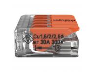 Svorka s pkou Wago 221-615 - 5x6 mm2