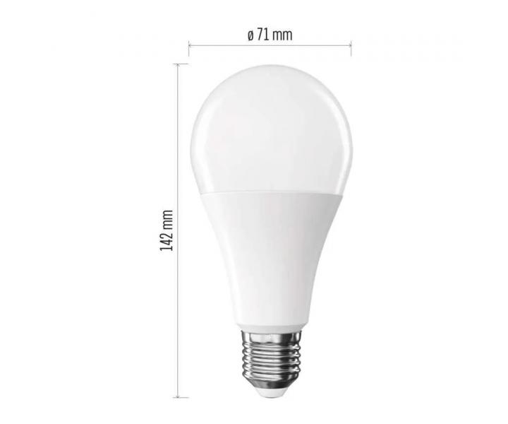 LED iarovka Emos Classic A70 ZQ5E71, E27, 16 W (120 W), tepl biela