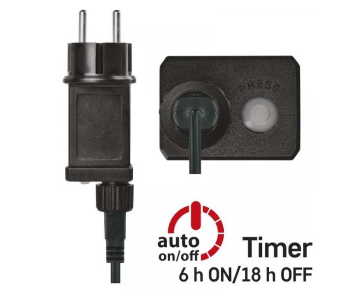 LED vianon reaz, 4 m, vonkaj aj vntorn, tepl biela, asova Emos D4AW01