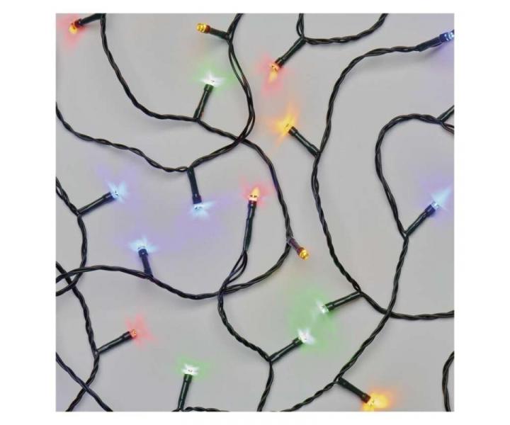 LED vianon reazec, 18 m, vonkaj aj vntorn, multicolor, asova Emos D4AM04