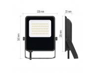 LED reflektor Emos Visio ZS2533, IP65, 30 W, ierny, neutrln biela