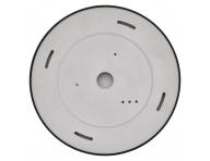 Kruhov prsaden LED svietidlo Emos Nexxo ZM5343 ierne 22,5 cm 21 W