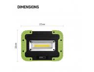 Nabjac pracovn reflektor Emos COB LED P4534 600 lm 3000 mAh
