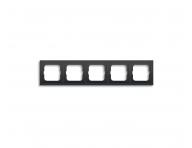 R�m�ek p�n�sobn� pre zvisl� aj vodorovn� mont� ABB Future 1754-0-4423 - mechov� �ierna