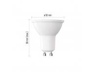 LED iarovka Emos Basic MR16 ZL8F02, GU10, 2,9 W (25 W), tepl biela