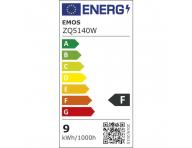 LED iarovka Emos Classic A60 ZQ5140W, E27, 9 W, tepl biela