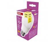 LED iarovka Emos Classic A60, E27, 9,5 W (75 W), tepl biela