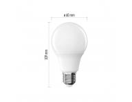 LED iarovka Emos Classic A60, E27, 9,5 W (75 W), tepl biela