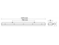 iarivka Trevos Prima 90155, IP66, T8, 2x36 W