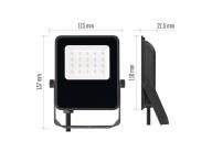 LED reflektor Emos Visio ZS2523, IP65, 20 W, ierny, neutrln biela