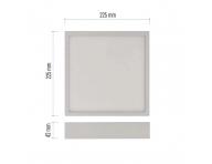 tvorcov priamo montovan LED svietidlo Emos Nexxo ZM6145, 21 W, neutrln biela
