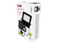 LED reflektor s pohybovm idlem Emos Visio ZS2913, IP54, 10 W, ierny - neutrln biela