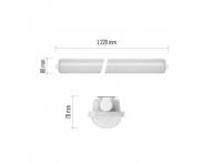 LED prachotesn svietidlo Emos ZT2120, IP65, 40 W, neutrln biela