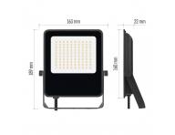LED reflektor Emos Visio ZS2543, IP65, 50 W, ierny, neutrln biela
