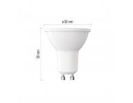 LED iarovka Emos Classic MR16 ZQ8E12.3, GU10, 3 W (32 W), tepl biela - 1 ks