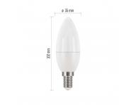 LED iarovka Emos Classic ZQ3220, E14, 5 W (40 W), tepl biela