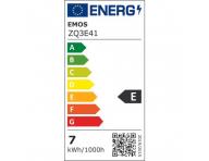 LED iarovka svieka Emos Classic E14, 6,5 W (60 W), tepl biela