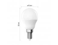 LED �iarovka Emos Classic Mini Globe ZQ1D11, E14, 2,5 W (32 W), tepl� biela